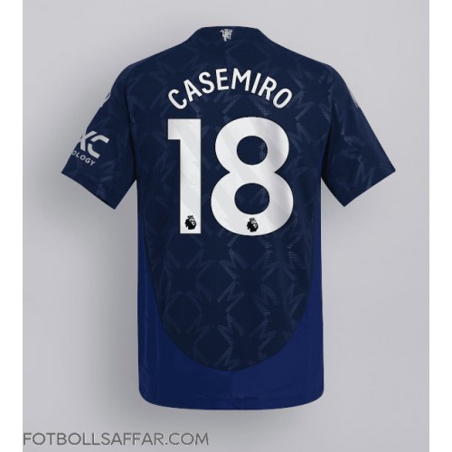Manchester United Casemiro #18 Bortatröja 2024-25 Kortärmad
